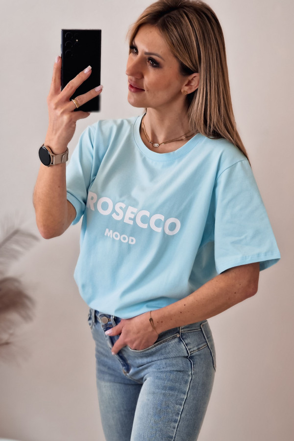 T-shirt Błękitny Prosecco 1