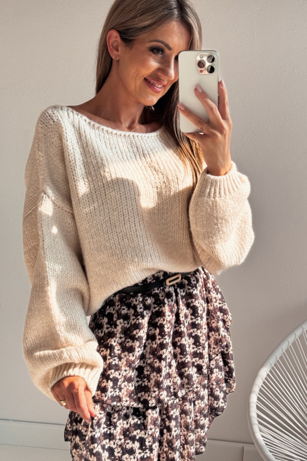 Sweter Cozy Beż 5