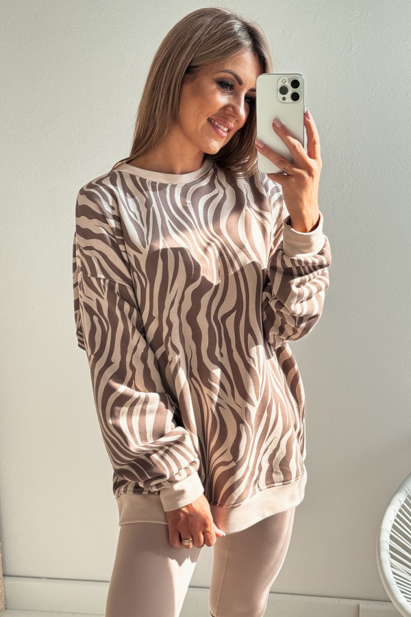 Bluza Mocca Beż Sawana 12