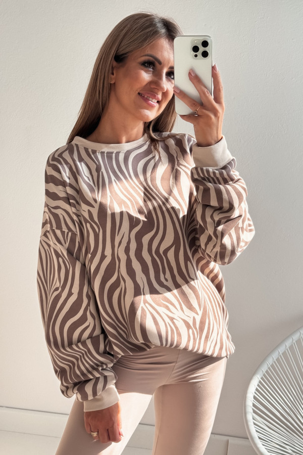 Bluza Mocca Beż Sawana 10