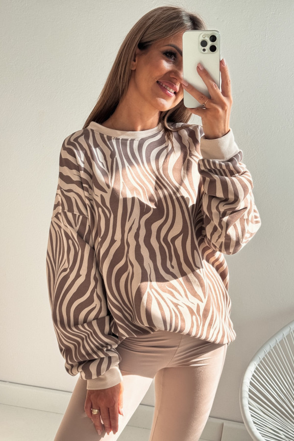 Bluza Mocca Beż Sawana 11