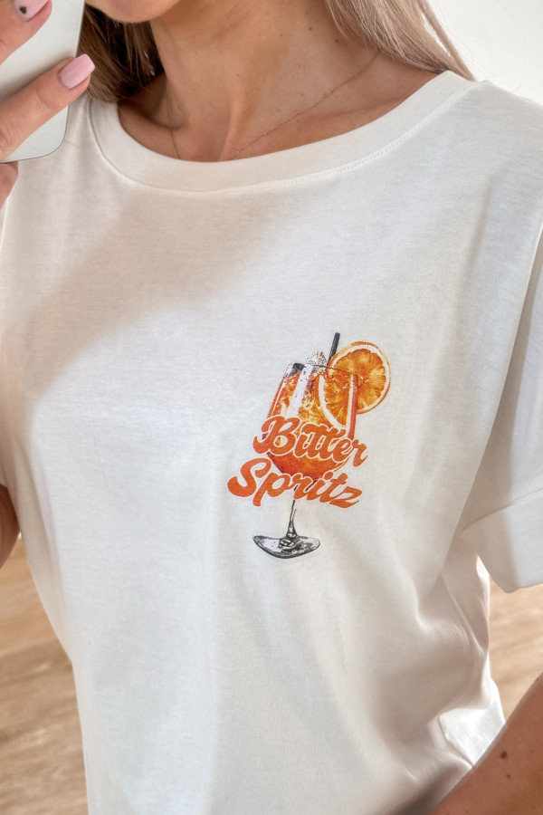 T-shirt Spritz - Biała 2