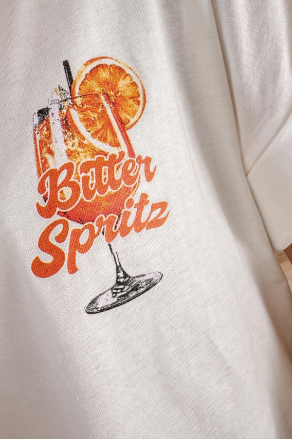 T-shirt Spritz - Biała 3