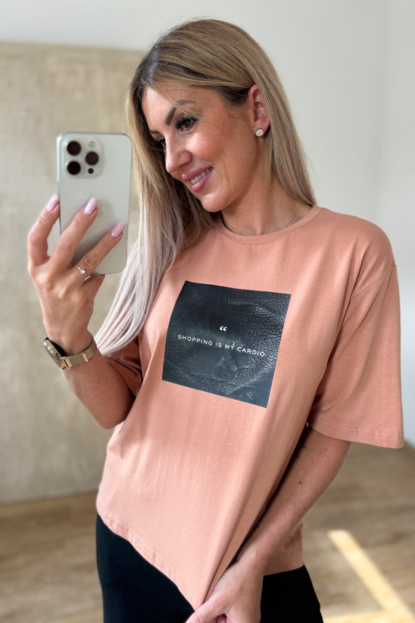 T-Shirt Shopping Cardio - Ceglasty 2