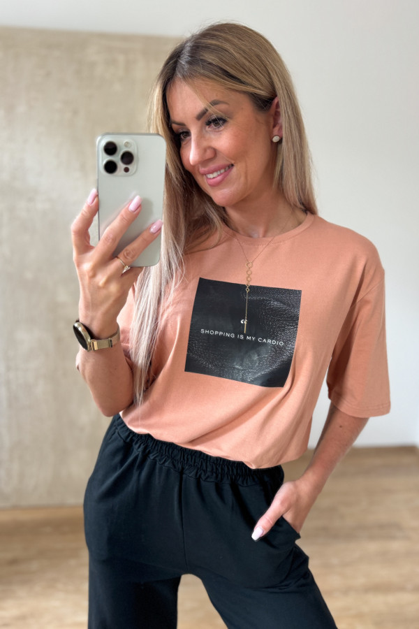 T-Shirt Shopping Cardio - Ceglasty 3