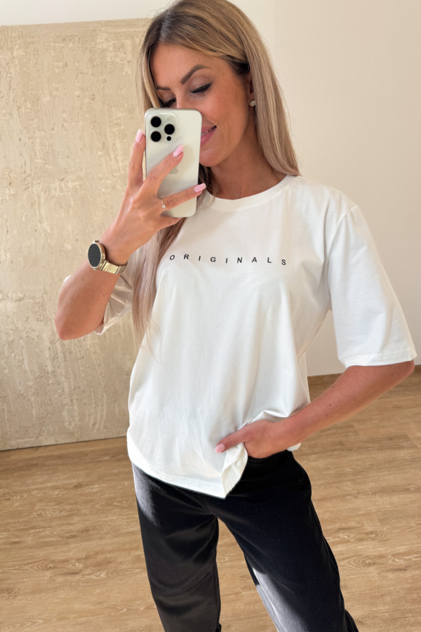 T-shirt Originals - Biała 3