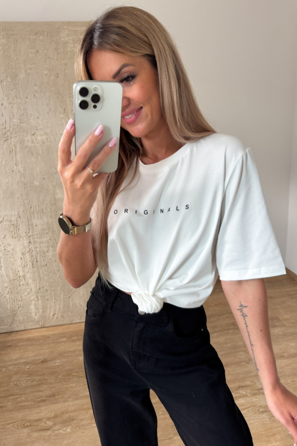 T-shirt Originals - Biała 6