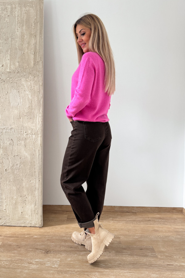 Sweter Baby Alpaka Moli - Fuksja 6