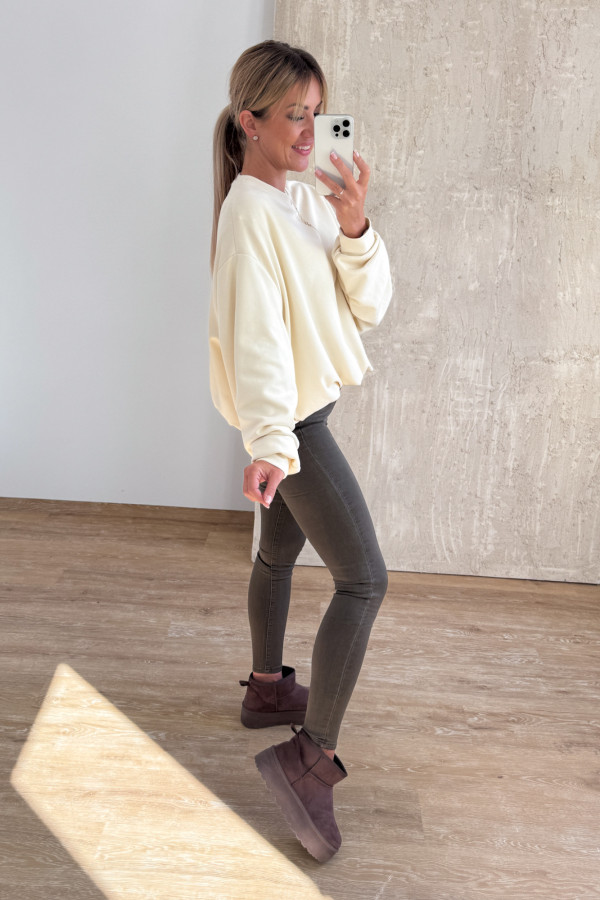 Bluza Bombka - Waniliowa 6