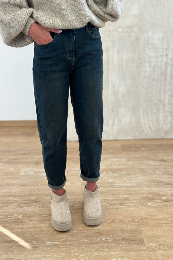 Spodnie Jeansy Mom 1058 - Vintage 5