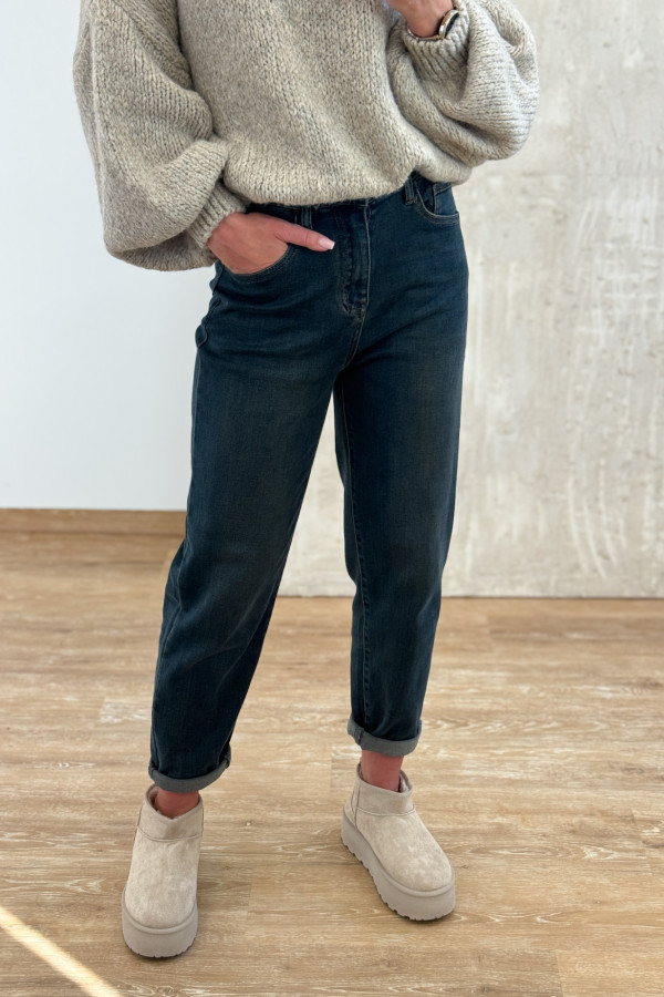Spodnie Jeansy Mom 1058 - Vintage 6