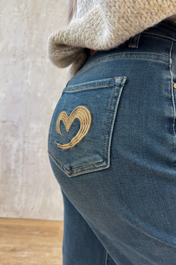 Spodnie Jeansy Mom 1058 - Vintage 10