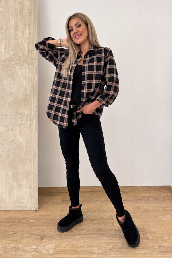 Spodnie Jeansy Push Up Anabell 806 - Czarne 9